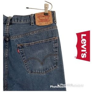 LEVI’S Men’s 505 Regular Fit Jeans Sz 38W 30L
